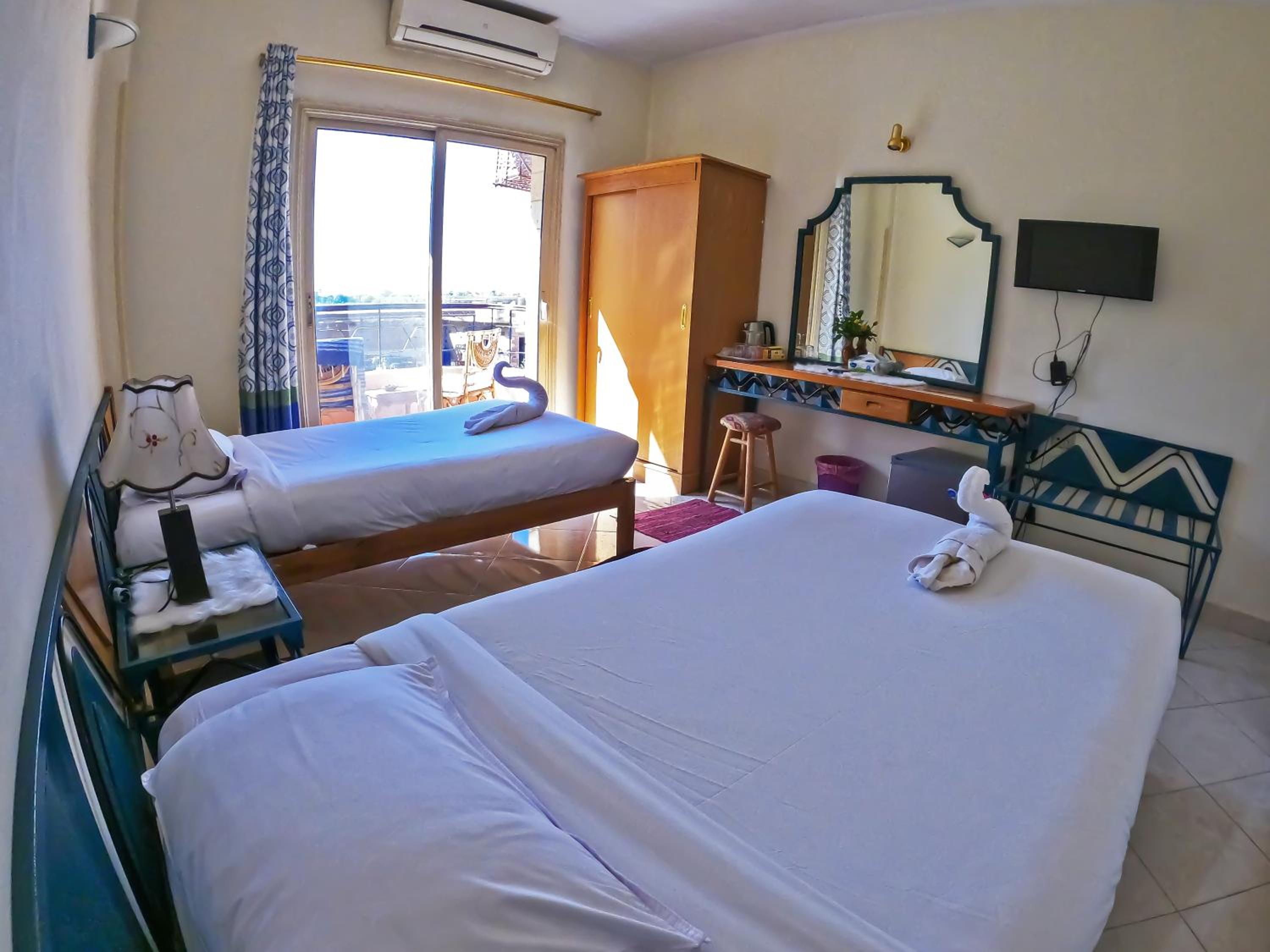 Double Room with Garden View – New Memnon Hotel Luxor