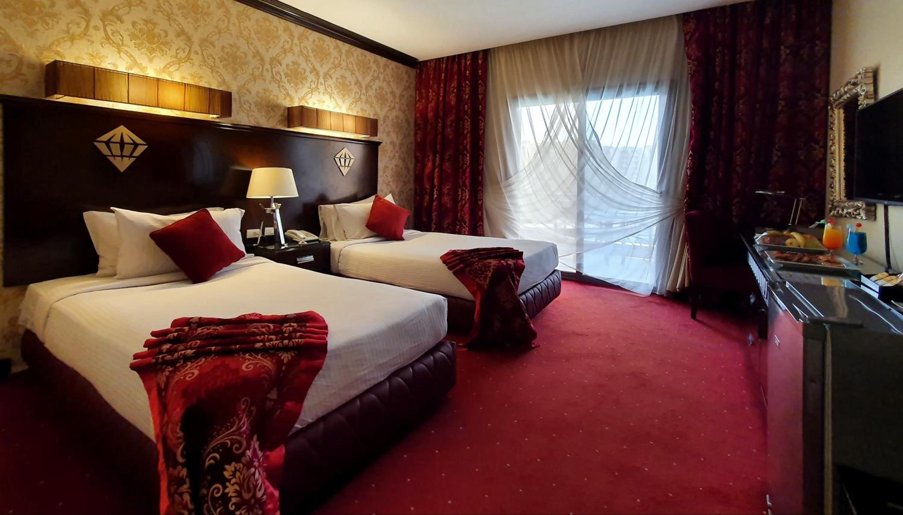 Deluxe Double or Twin Room with Pool View – Safir Hotel Cairo