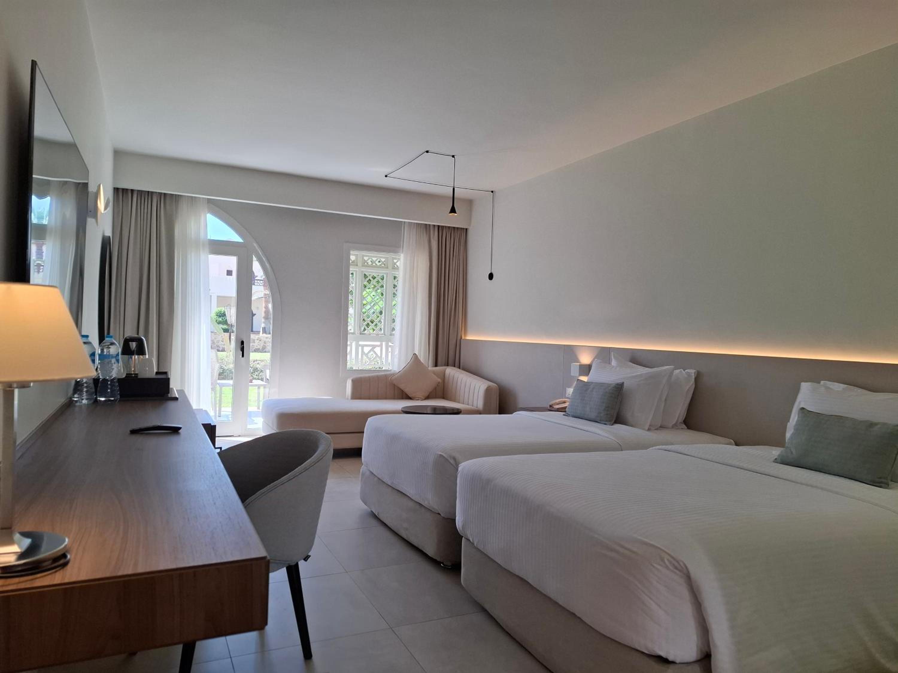 Deluxe Room With Garden View – Reef Oasis Beach Aqua Park Resort, Sharm